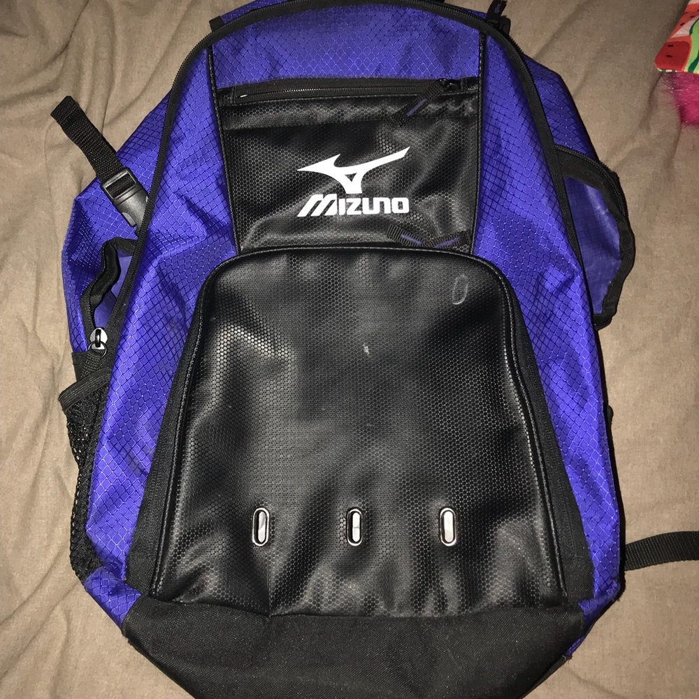 Purple Mizuno Backpack
